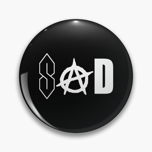 Item preview, sad (Cool S, anarchy) designed and sold by BrunerGaynel.