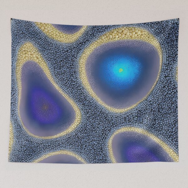 Item preview, Abstract 11 - Oceanic Rhapsody  - Blue Purple Gold designed and sold by Artekinium.