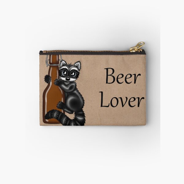 Item preview, Beer lover racoon designed and sold by Pezi-Creation.