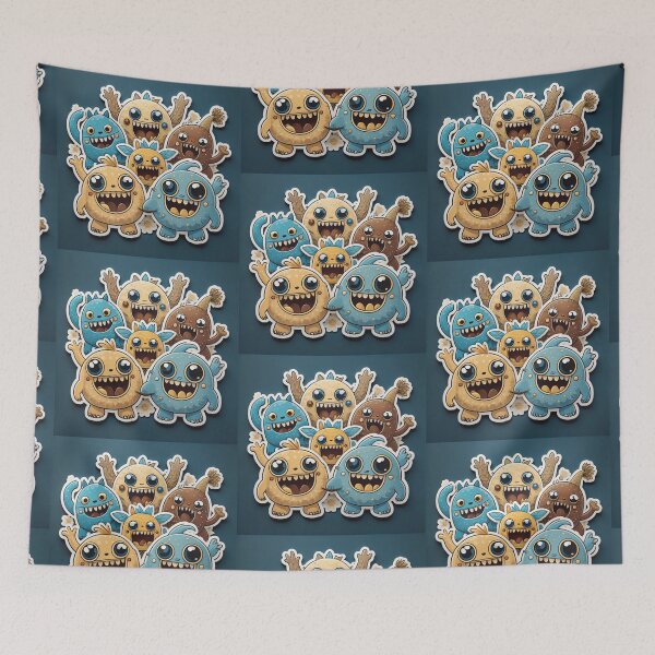 Item preview, Cute monsters designed and sold by MonsteroseArt.