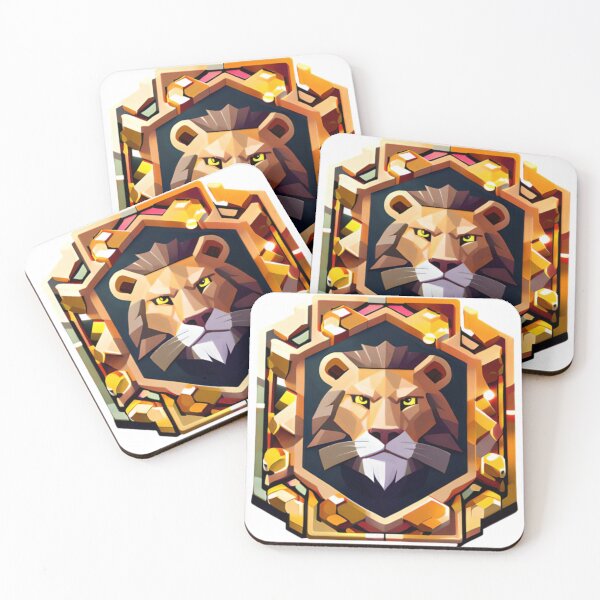 Item preview, Lion Logo Emblem designed and sold by Becooldesing.