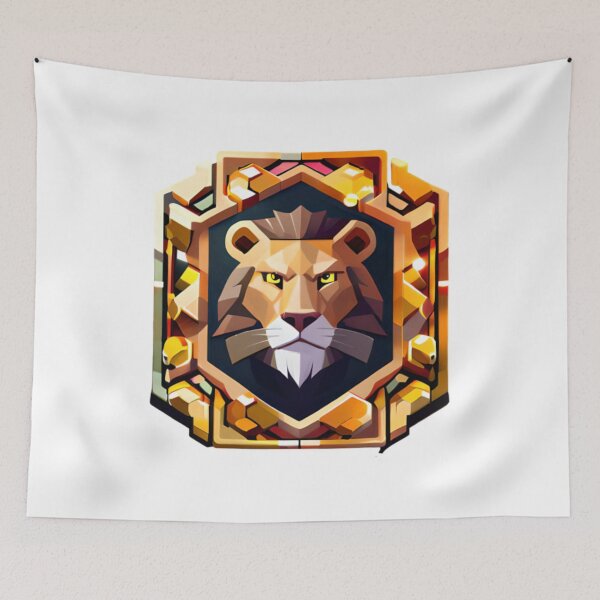 Item preview, Lion Logo Emblem designed and sold by Becooldesing.