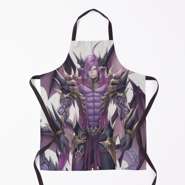 Item preview, Purple male anime dragon designed and sold by LishaRuArt.