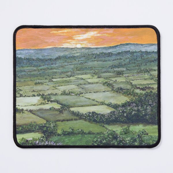 Item preview, View from Glastonbury Tor designed and sold by mrsctlandscapes.