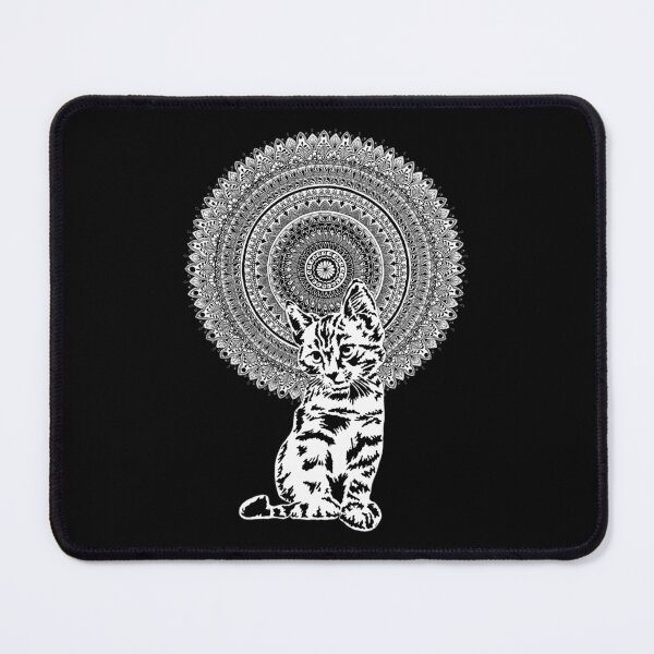 Item preview, Mandala Power Animals Cat Motif Mandala Totem Animals designed and sold by AnnaMDesign.