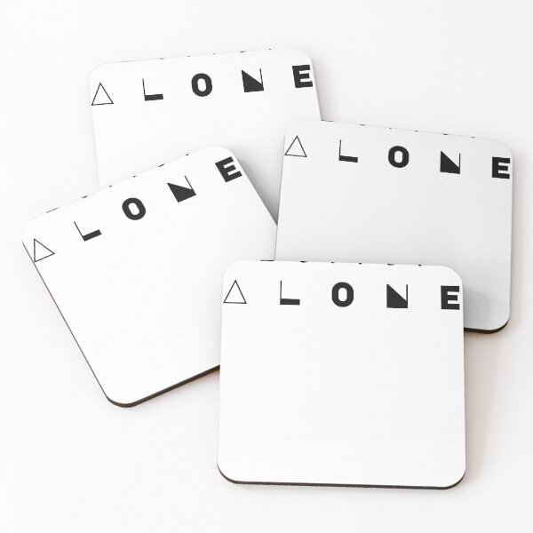 Item preview, Better alone Black line designed and sold by Sayyes4u Designs.