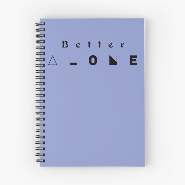 Item preview, Better alone Black line designed and sold by Sayyes4u Designs.