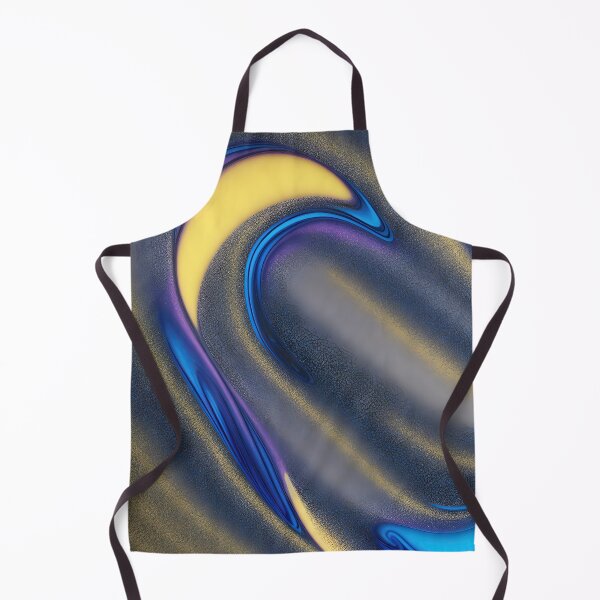 Item preview, Abstract 13 - Midnight Serenade - Blue Purple Gold designed and sold by Artekinium.