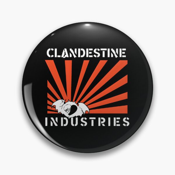 Item preview, Clandestine Industries (White Text) 	 		 designed and sold by bajgzaoig48.
