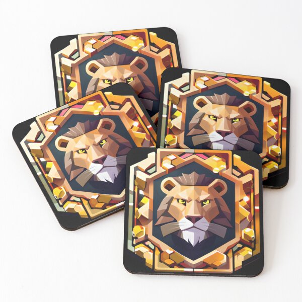 Item preview, Lion Logo Emblem 2 designed and sold by Becooldesing.