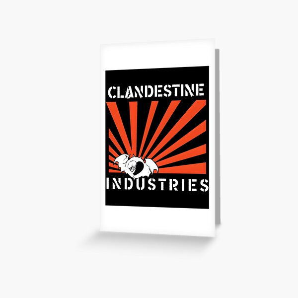 Artikel-Vorschau von Geheime Industrien (weißer Text), designt und verkauft von bajgzaoig48.