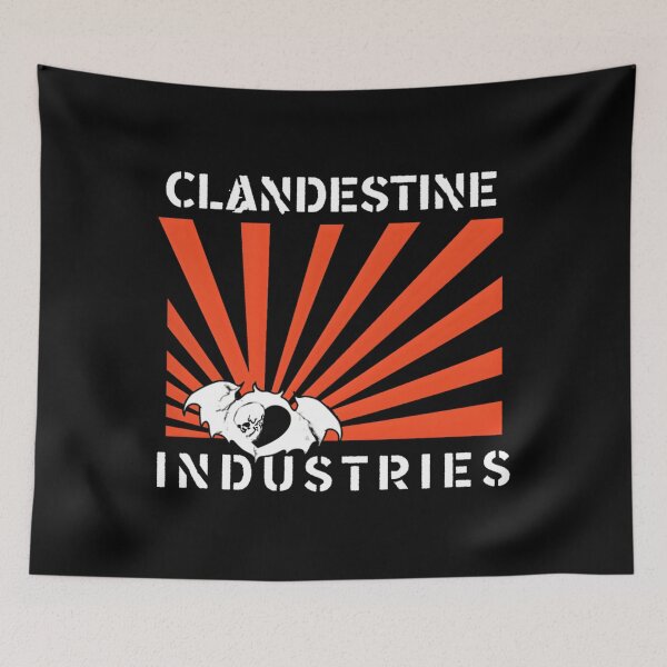 Item preview, Clandestine Industries (White Text) 	 		 designed and sold by bajgzaoig48.