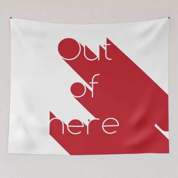 Item preview, Minimal Out of Here designed and sold by udesignstudio.