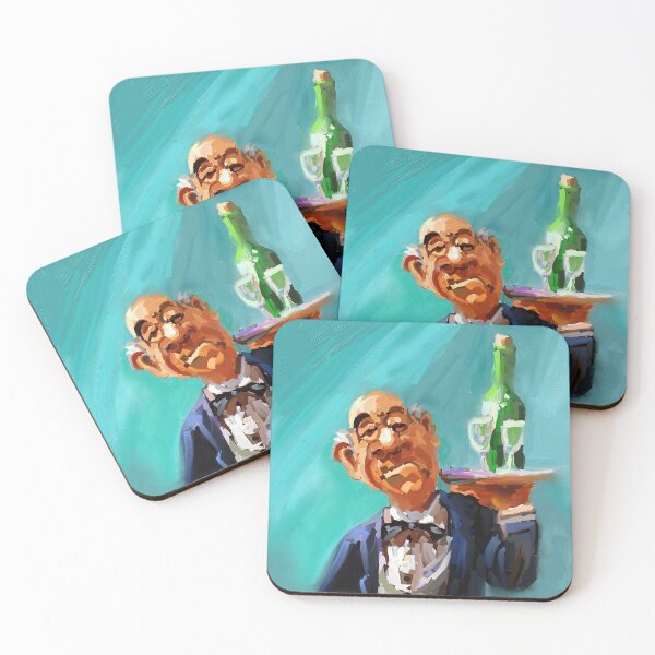 Item preview, Funny Wine Butler painting designed and sold by Anne Marie Propst.