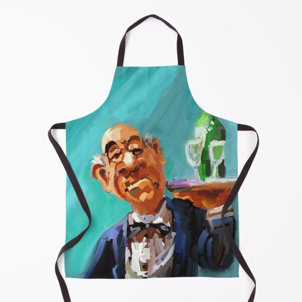 Item preview, Funny Wine Butler painting designed and sold by Anne Marie Propst.
