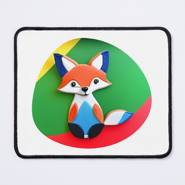 Item preview,  Plasticine Kawaii style cute fox designed and sold by CleanDecor.