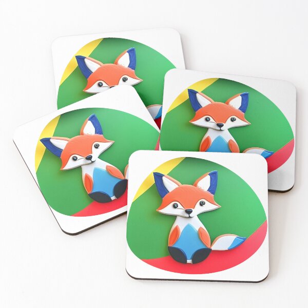 Item preview,  Plasticine Kawaii style cute fox designed and sold by CleanDecor.
