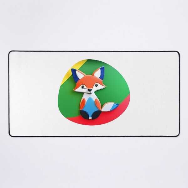Item preview, Plasticine Kawaii style cute fox designed and sold by CleanDecor.