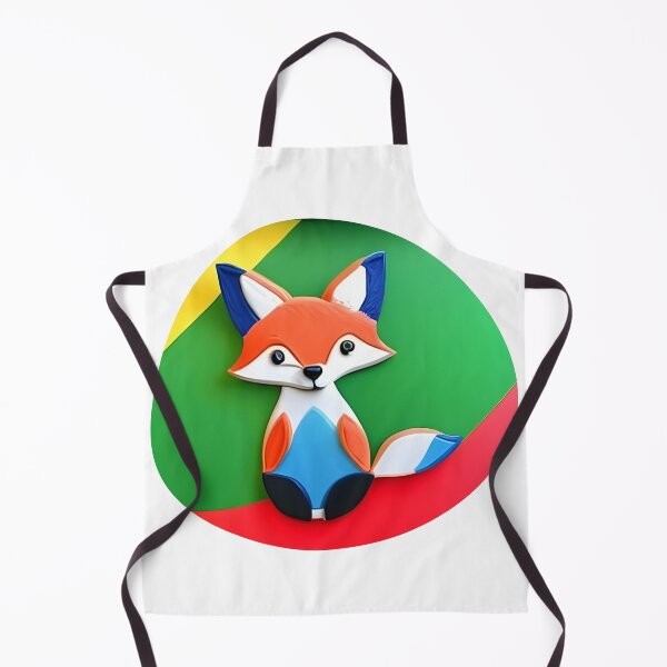 Item preview, Plasticine Kawaii style cute fox designed and sold by CleanDecor.