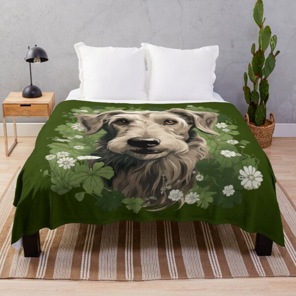 Item preview, Lucky Irish Wolfhound designed and sold by ZombieLH.