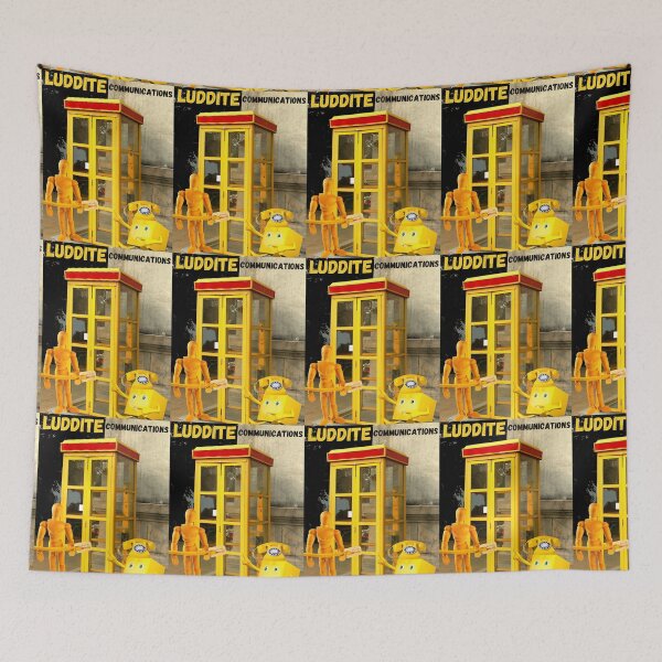 Item preview, Luddite Communications designed and sold by CannyGoods.
