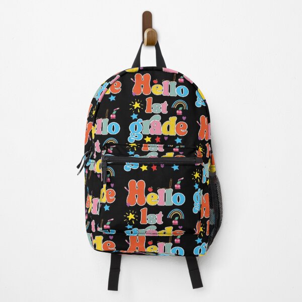 Item preview, Groovy Back To School Hello first Grade,first day of 1st Grade designed and sold by fatydesignspace.