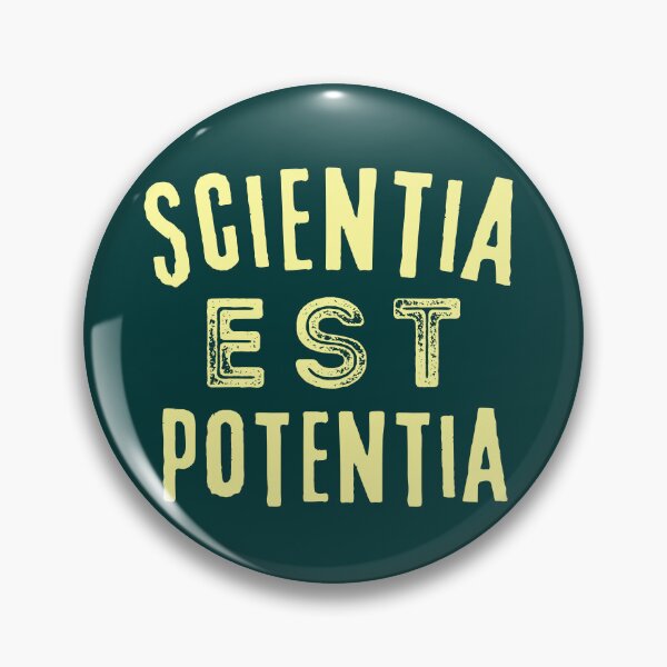 Item preview, Latin aphorism: Scientia est Potentia (Knowledge is power) designed and sold by artbleed.
