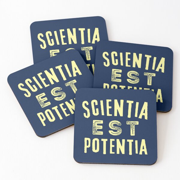 Item preview, Latin aphorism: Scientia est Potentia (Knowledge is power) designed and sold by artbleed.