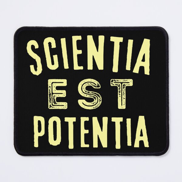 Item preview, Latin aphorism: Scientia est Potentia (Knowledge is power) designed and sold by artbleed.