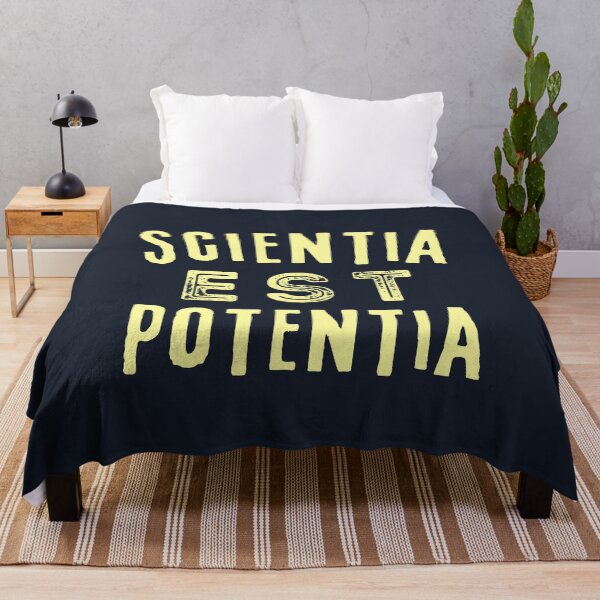 Item preview, Latin aphorism: Scientia est Potentia (Knowledge is power) designed and sold by artbleed.