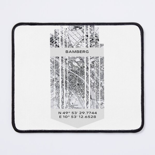 Item preview, GERMANY Bamberg - Latitude/Longitude designed and sold by ALLesROUNDER.