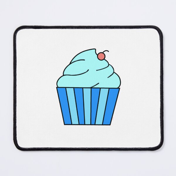 Item preview, Blue Cupcake designed and sold by Nugget's Illustrations.
