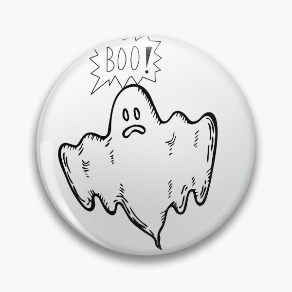 Item preview, FUNNY GHOST BOO designed and sold by BISJOU.