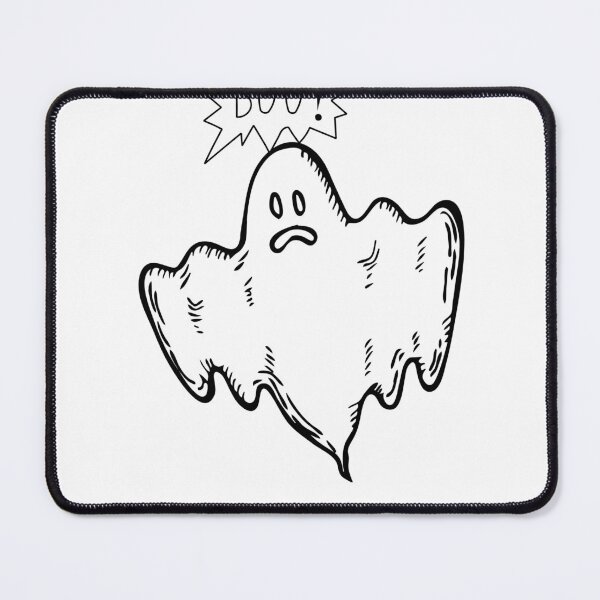Item preview, FUNNY GHOST BOO designed and sold by BISJOU.