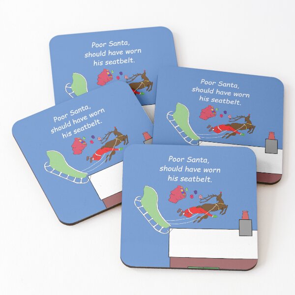 Item preview, Santa forgets his seatbelt  designed and sold by 6059.