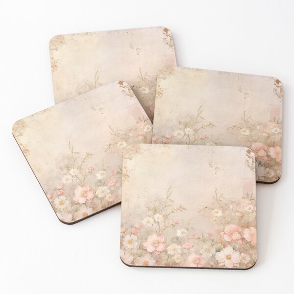 Item preview, Vintage pink flowers. designed and sold by Design for all.