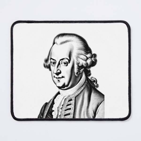 Item preview, Portrait of Wolfgang Amadeus Mozart designed and sold by NTGUILTY.