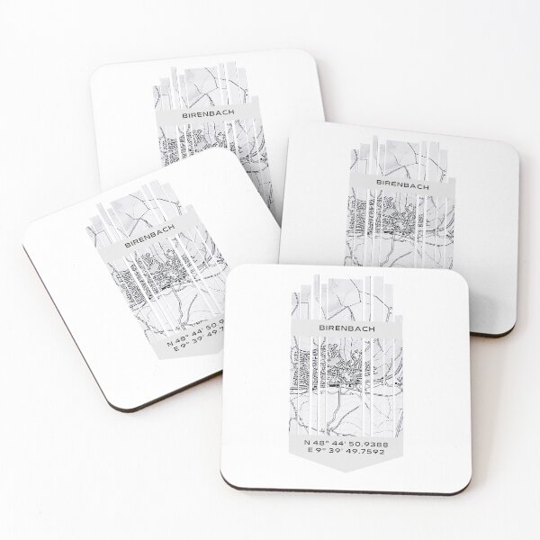Item preview, GERMANY Birenbach - Latitude/Longitude designed and sold by ALLesROUNDER.