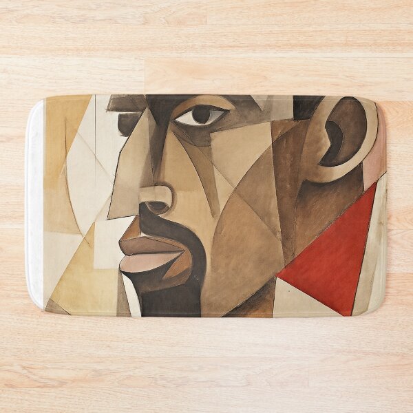 Item preview, Abstract painting of 27 years old man designed and sold by WallWhimsyWorks.