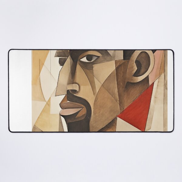 Item preview, Abstract painting of 27 years old man designed and sold by WallWhimsyWorks.