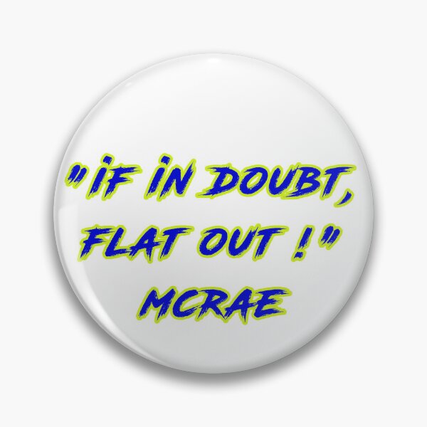 Item preview, If in doubt flat out  designed and sold by Supermonty.
