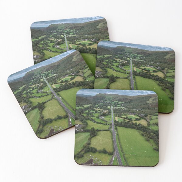 Item preview, Upper Swansea valley drone view designed and sold by Leighton Collins.