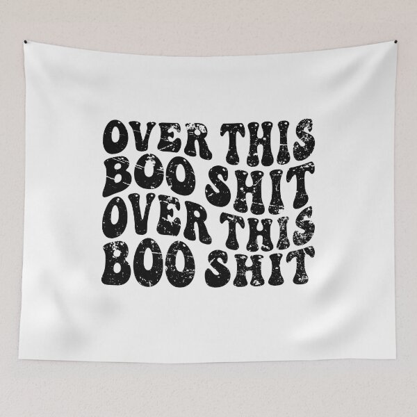 Item preview, OVER THIS BOO SHIT,PNG SVG. designed and sold by andyandy20.