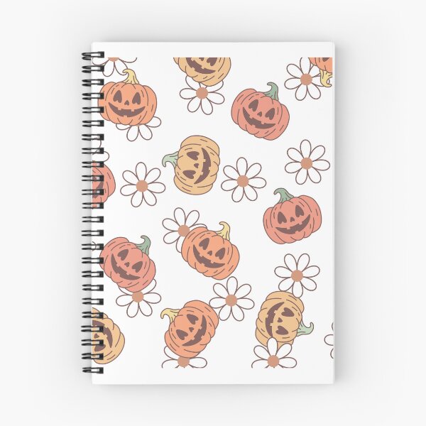 Item preview, Whimsical Pumpkin Floral Pattern / halloween retro pattern designed and sold by mbarts85.