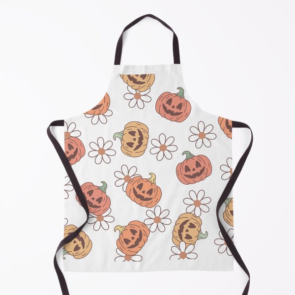 Item preview, Whimsical Pumpkin Floral Pattern / halloween retro pattern designed and sold by mbarts85.