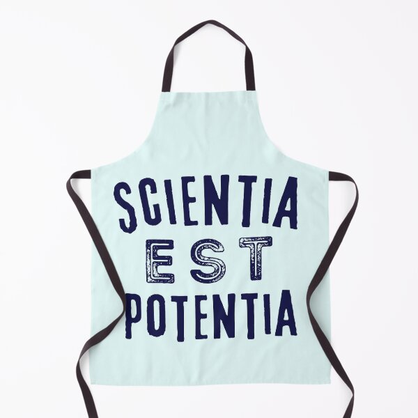Item preview, Latin aphorism: Scientia est Potentia (Knowledge is power) -dark text designed and sold by artbleed.