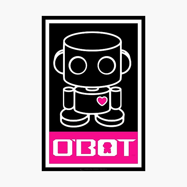 Item preview, O'bots Spread Love 3.0 designed and sold by Carbon-Fibre Media.