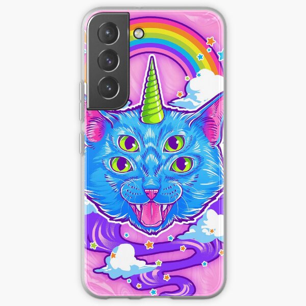 Unicorn Cat Samsung Galaxy Soft Case