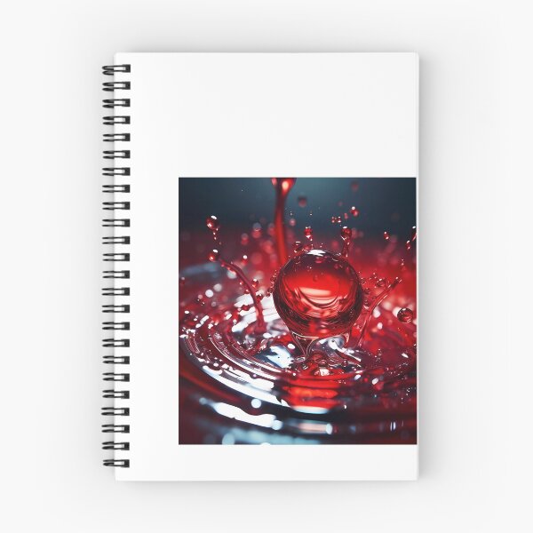 Item preview, a red liquid splashing into the water designed and sold by Dark Fantasy Store.