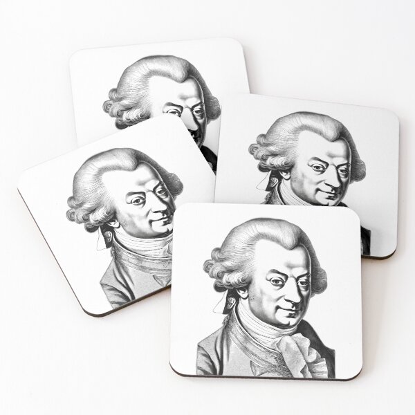 Item preview, Mozart Portrait designed and sold by NTGUILTY.